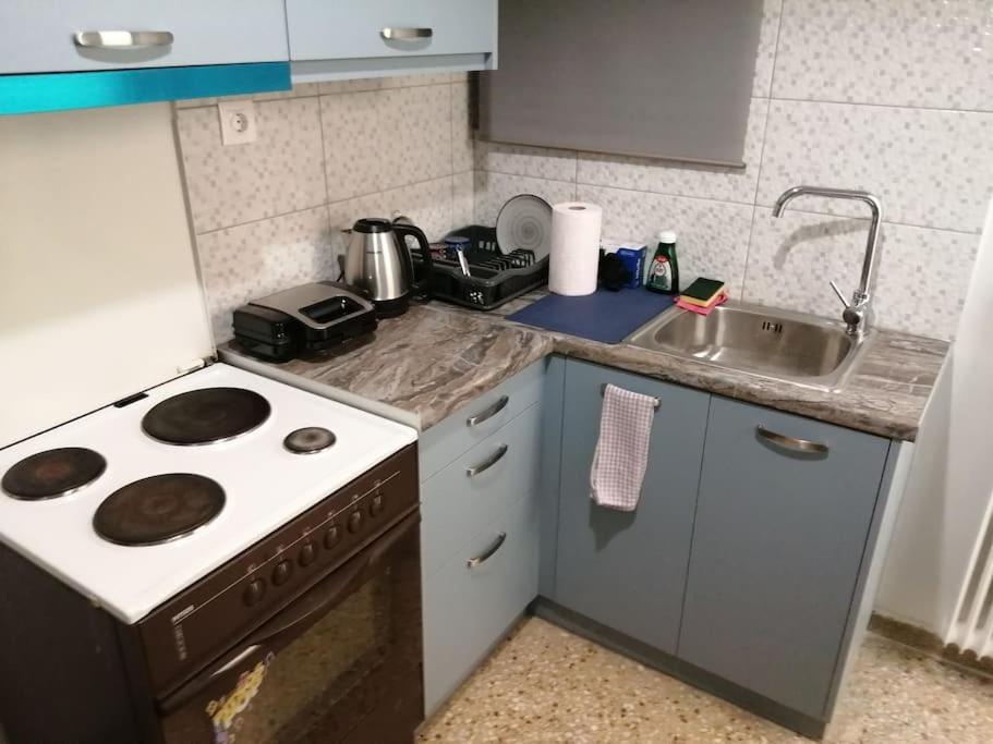 아테네 Ανακαινισμένο 8 Λεπτά Από Το Μετρό. 아파트 외부 사진